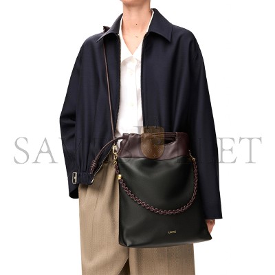 LOEWE FLAMENCO PURSE TOTE IN MELLOW NAPPA LAMBSKIN A411FIOX04 (38*29*9cm)